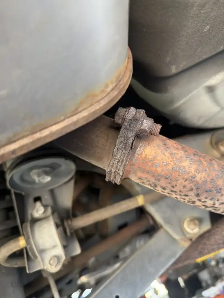 Exhaust system inspection — catalytic converter diagnosis at Beacon Auto Care San Mateo